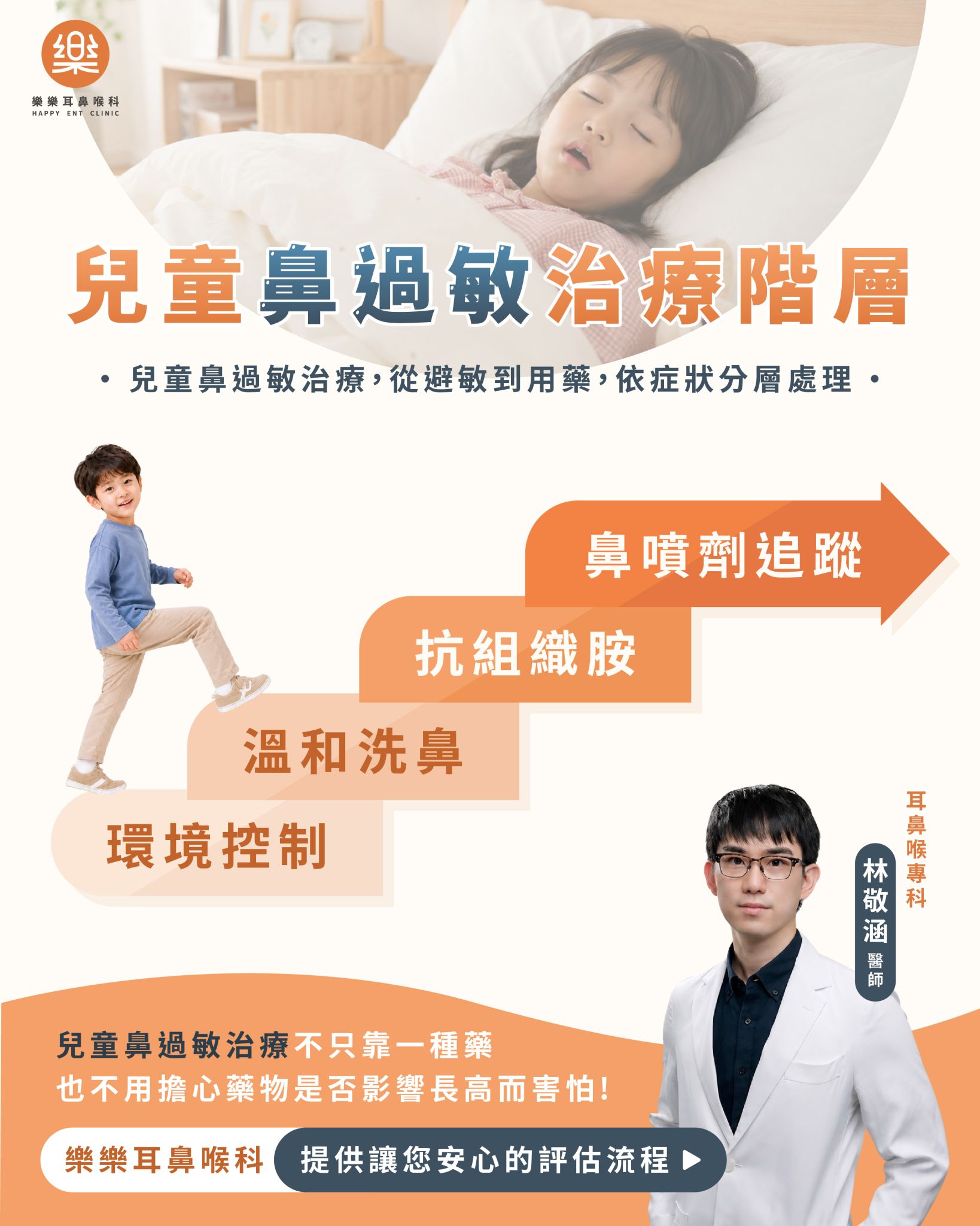 兒童鼻過敏照護與就醫